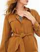 Veste saharienne mi-longue camel I.Code-1