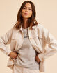 I.Code ecru overshirt-style jacket-1
