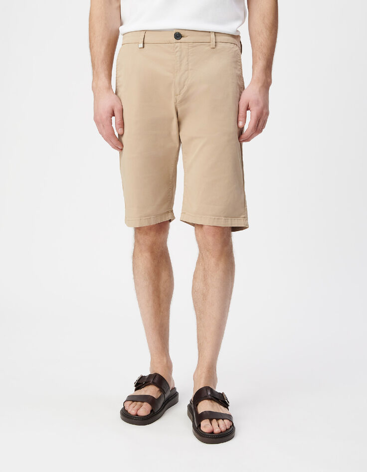 Herrenchinobermudas, TAPERED-Fit, sandfarben-2