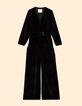 Combinaison noire panne de velours I.Code-6