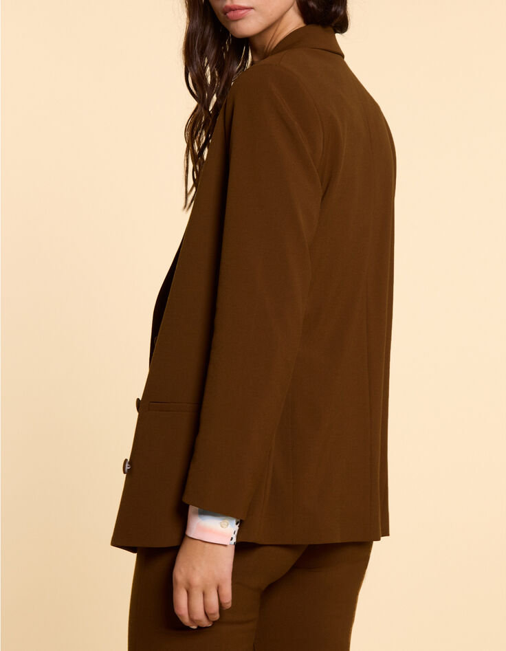 Veste de costume camel double boutonnage I.Code-4 Veste de costume camel double boutonnage I.Code-4