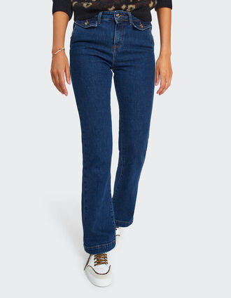 Jean flare bleu I.Code