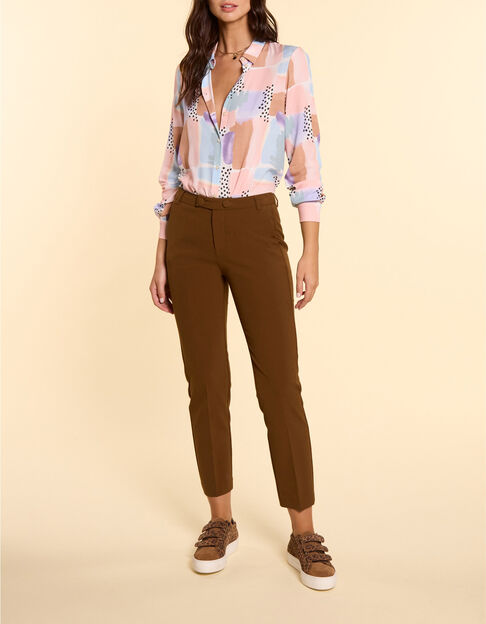 Pantalon de costume camel I.Code