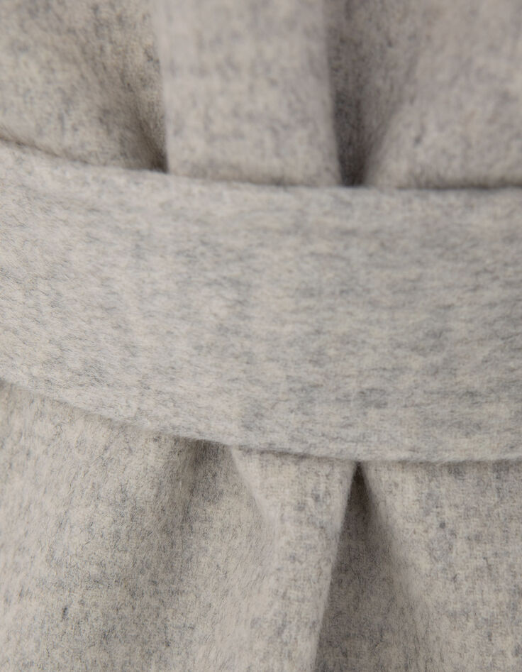 Hell maulwurfbrauner Damen-Trenchcoat-7