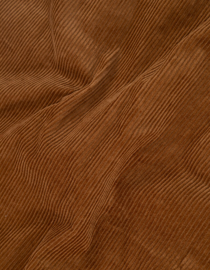 Jupe courte camel velours côtelé I.Code-9