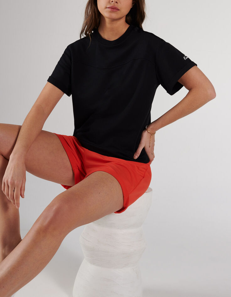 Sweat noir en molleton manches courtes I.Code-1 Sweat noir en molleton manches courtes I.Code-1