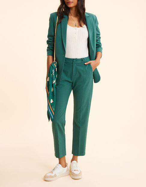 Pantalon de costume vert I.Code