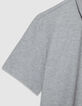 Graues kurz&auml;rmeliges Poloshirt DRY FAST Herren-7
