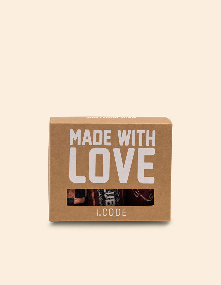 Calcetines con estampado de fantasía I.Code-6 Calcetines con estampado de fantasía I.Code-6