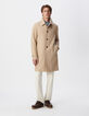 Trenchcoat beige bi-material f&uuml;r Herren-5
