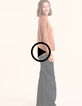 I.Code camel cape sweater knit decorative buttons-8