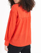 Bluse, Pünktchen-Jacquard, in Spicy Orange I.Code-3