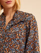 Vestido azul flores barrocas I.Code-5