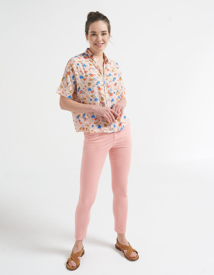 Pantalón chino melocotón tachuelas I.Code-5 Pantalón chino melocotón tachuelas I.Code-5