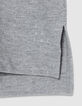 Graues kurz&auml;rmeliges Poloshirt DRY FAST Herren-8