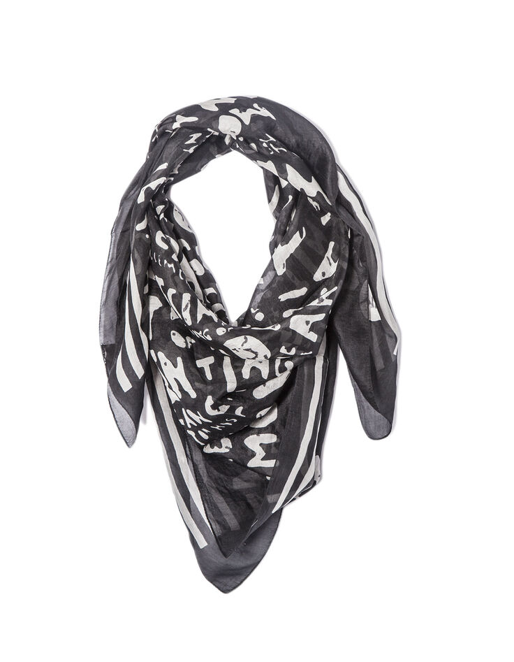 Carré soie femme-1