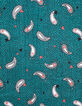 Schal mit Herzen-Paisley-Print in Sea Green I.Code-4