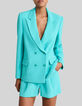 Azurblauer Oversize-Damenblazer-2