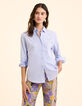Chemise bleu ciel broderie monogramme I.Code-3