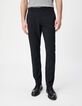 Herren slim navy elastischer Bund Jogpants-2