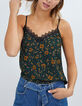 Top lencero verde pinegreen estampado Fleurs Rock I.Code-1