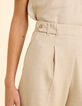 Pantalon de costume beige doré I.Code-5