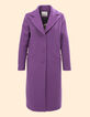 Dark purple lange mantel I.Code-6