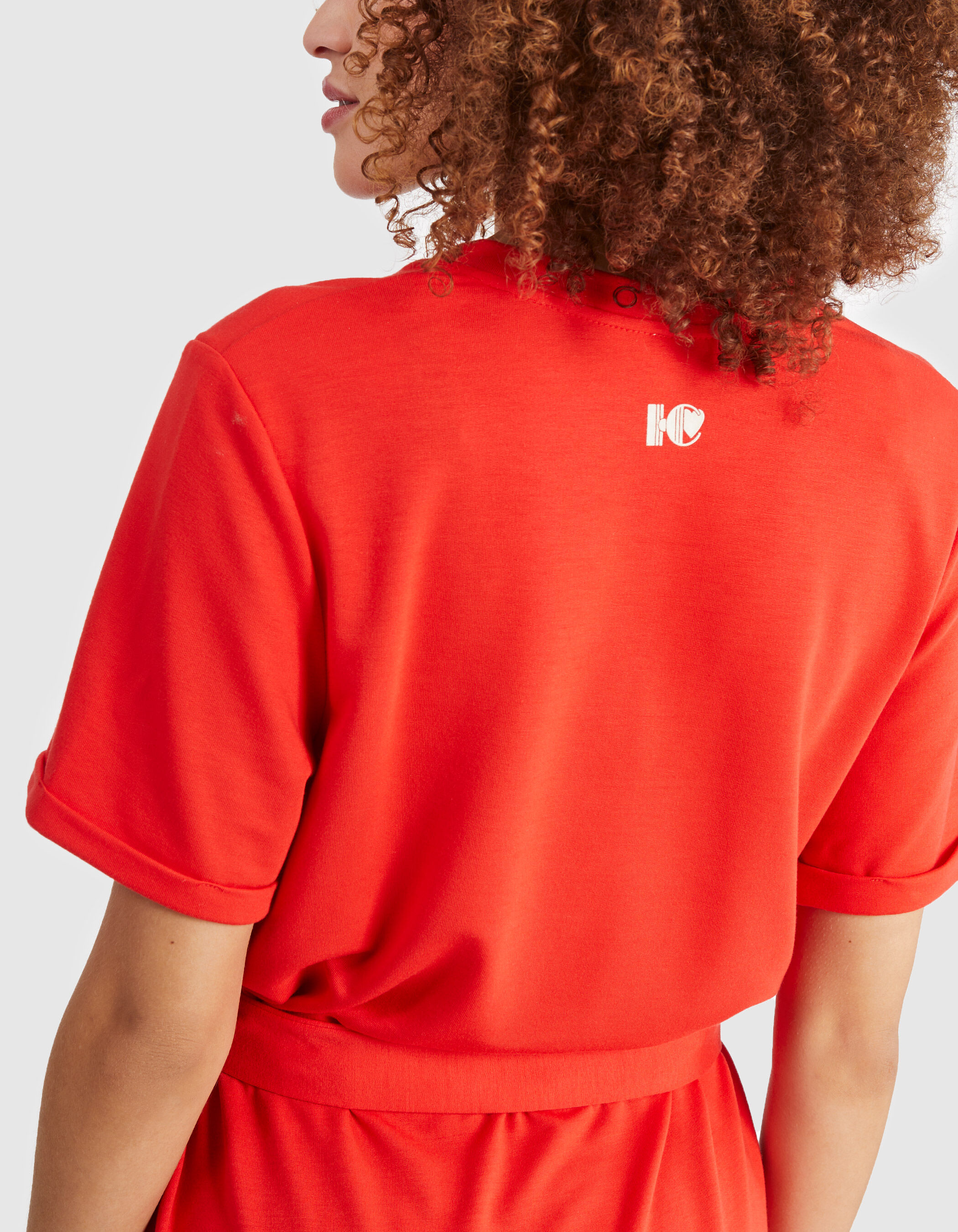 Robe sales rouge carmin