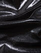 I.Code black vinyl short skirt-8