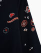 Top marino estampado escudos I.Code-3