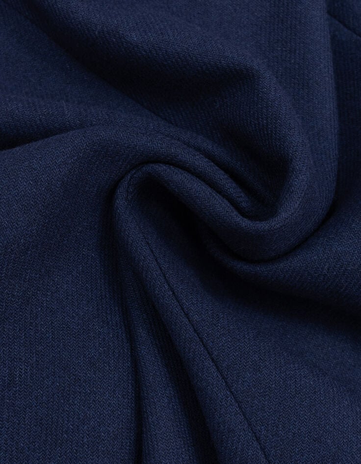 Marineblauer Caban-Langmantel I.Code-7 Marineblauer Caban-Langmantel I.Code-7
