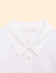 Off-white  shirt met geborduurd hartje I.Code-3