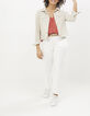 Veste écrue imprimé palmiers I.Code-6