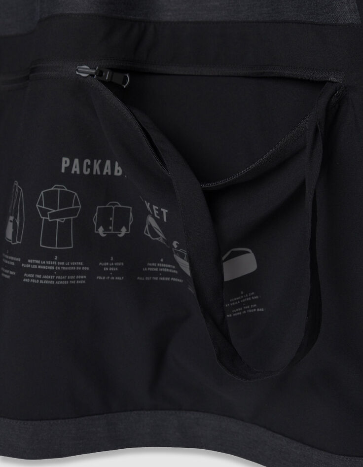 ULTRA MOBILITY Herren Anzugjacke aus grauem Mesh-7