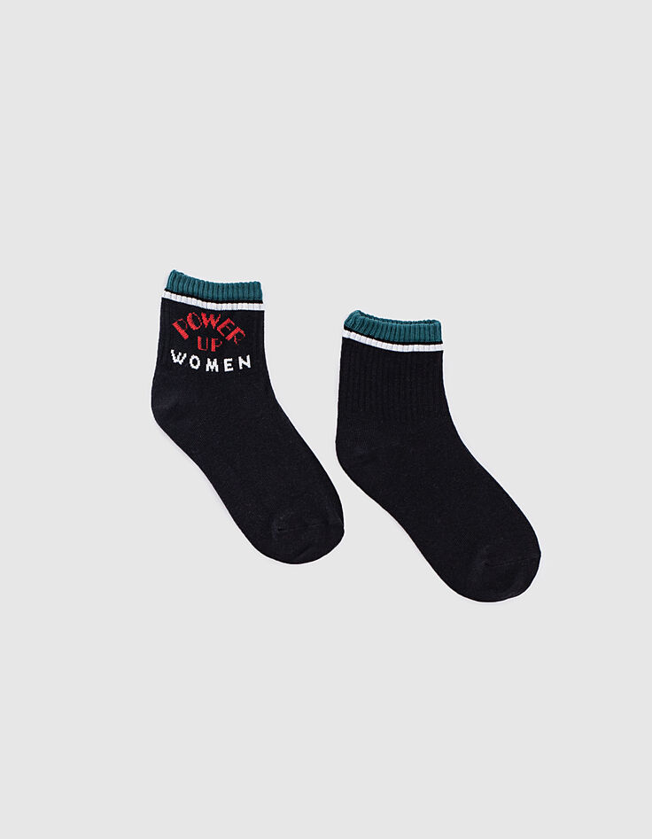 Calcetines negros Power up women I.Code-1