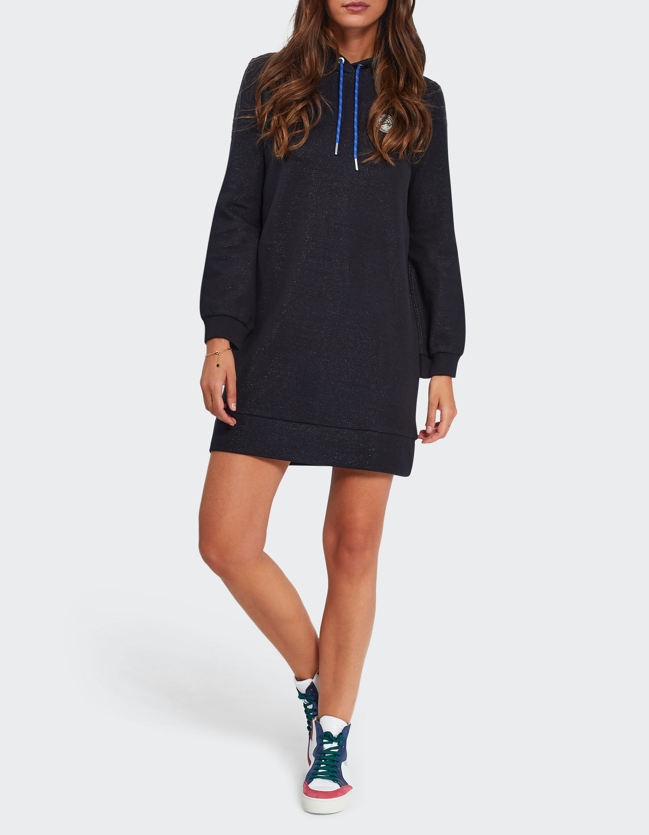 Vestido sudadera sales negro