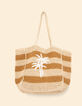 Sac rayé palmier I.Code-2
