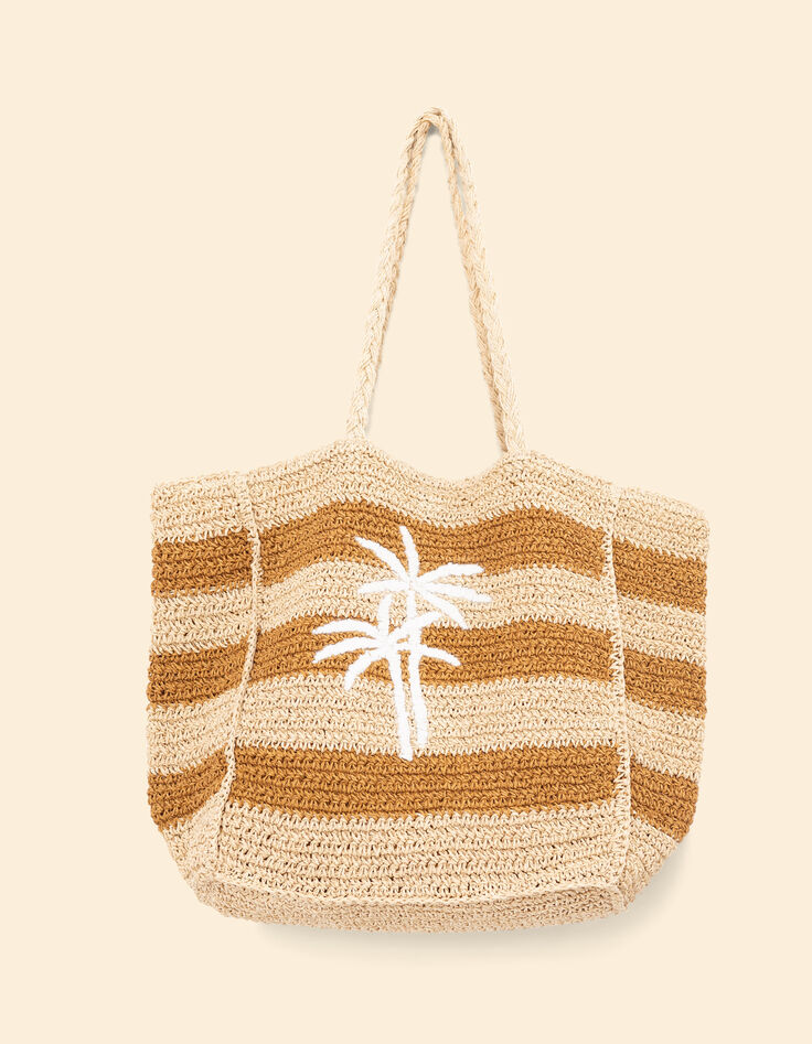 Sac rayé palmier I.Code-2