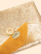 Mini pochette dorée cuir irisé I.Code-2