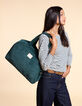 Sac en velours côtelé vert nuit I.Code-2