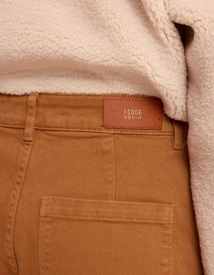 Blauwe stonewashed straight jeans I.Code-8