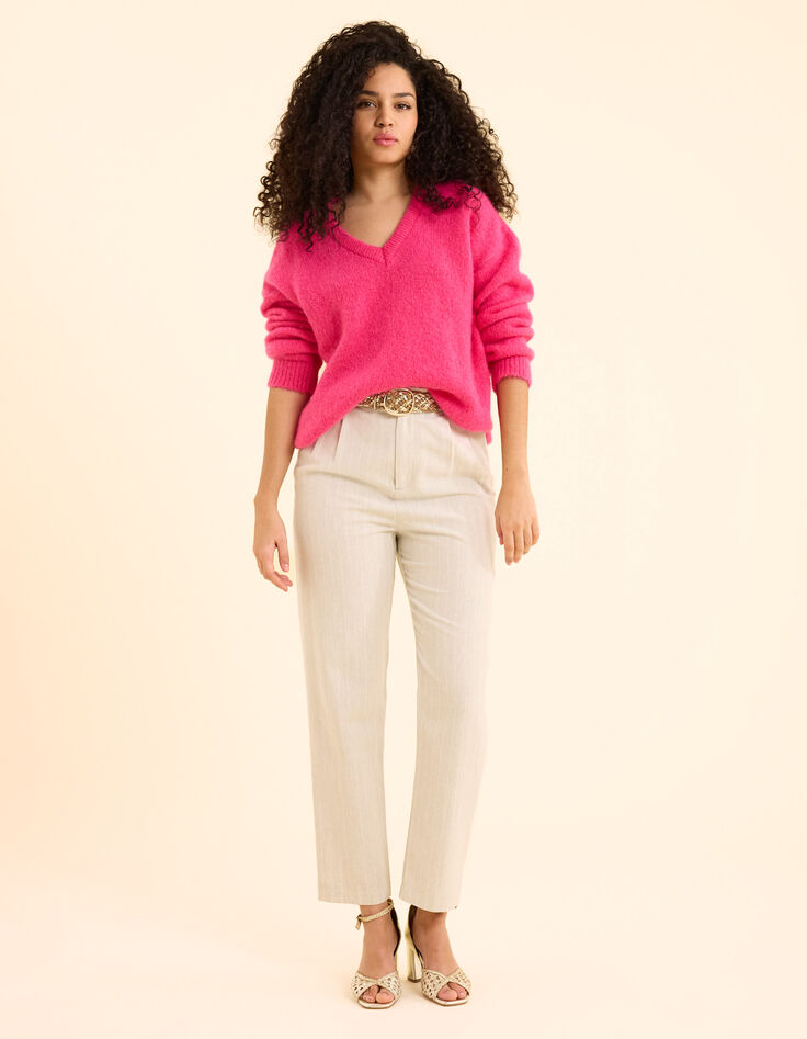 Jersey de punto magenta I.Code-4