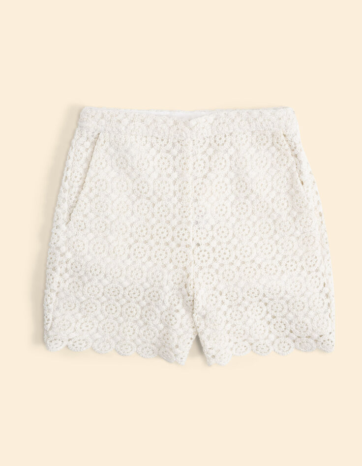 Shorts crudo encaje I.Code-6