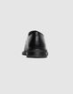 Schwarzes Leder Derbies Herren-3