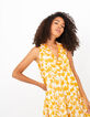 Vestido amarillo de flores I.Code-6