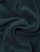 Top manches courtes vert col polo zippé I.Code-9