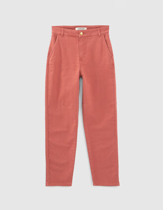 Boyfit jeans in cherry pink I.Code