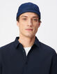Herren slim navy seersucker DRY FAST Hemd-5