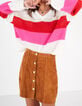 Falda corta camel botones ante I.Code-1
