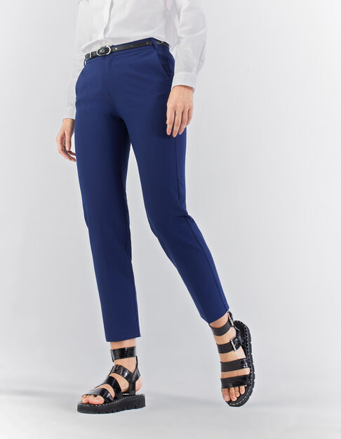 Pantalon de costume indigo I.Code